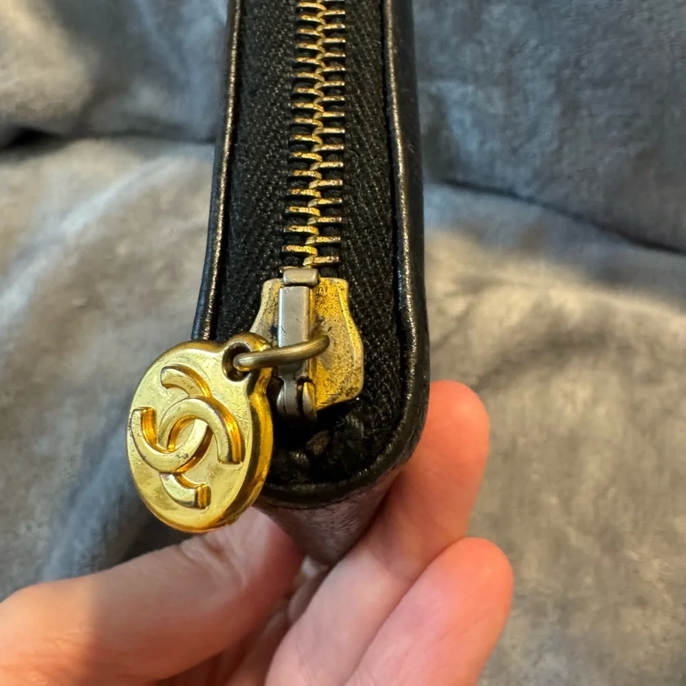 Chanel Black Caviar Leather Organizer Wallet - Picture 3 of 11